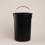 Ведро для мусора SL Home, 12 л, 25?31?38 см, бежевое