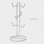 Держатель для кружек на 6 предметов Доляна, 13.5?13.5?31 см, серый