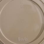 Ведро для мусора Vogue, 12 л, с крышкой маятник, кофейный