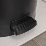 Ведро для мусора с педалью «Эконом», 12 л, с педалью, МИКС