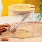 Банка для мёда стеклянная «Пчёлка», 300 мл