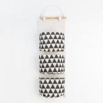 Кармашек текстильный «Треугольники», 3 отделения, 58?20±2 см