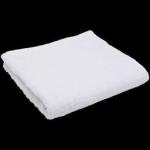 Полотенце махровое 430 г/мкв 50*90 см белое ГЛБ