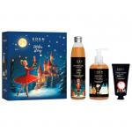 EDEN Winter story GOLDEN Подарочный набор №3 (Крем д/рук 50мл+Жидкое мыло 245мл+Гель для душа 320мл)