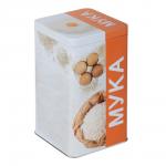 Банка для муки 17x10x10см, жесть