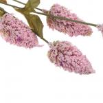 LADECOR Ветка декоративная, сухоцвет, 70 см, пластик, ткань, проволока, 5 цветов