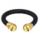 Браслет Дуэт (бусина 14мм; покрытие золото)