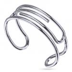 Браслет Лабиринт (покрытие родий)