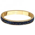 Браслет Галактика (кристаллы SW синие; покрытие золото)