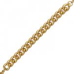Браслет (звено 13мм; покрытие золото) 18-21см