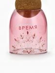 Банка новогодняя стеклянная для сыпучих продуктов «Волшебное время», розовая, 500 мл