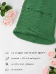 Балаклава женская MINAKU, размер one size 52-58, зелёная
