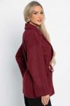 Пальто-пиджак (бордо) Б15083-7М