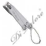 Кусачки д/ногтей большие, дл. 7.8см, лезв. с изгибом с цеп БЛЕСТЯЩИЕ(105-006M#2)