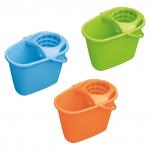 Ведро овальное с отжимом Azur 8л микс цветов