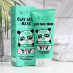 FAMILY COSMETICS Маска для лица с Зеленой Глиной и Центеллой Азиатской, 100г