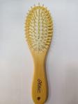 9204 Расческа  Noell-art массажная деревянная с деревянными зубьями