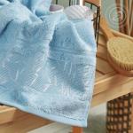 Набор полотенец "Бамбук" (голубой)