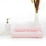 Набор полотенец "Бамбук" (розовый)