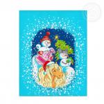 Набор полотенец из рогожки "Каникулы"