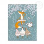 Набор полотенец из рогожки "Кумушка"