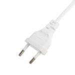 Патрон на гибкой ножке под лампу E27, 20 см, с выключателем, белый, 220 В