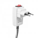 Светильник для растений Luazon Lighting, 9 Вт, 7 мкмоль/с, гибкая ножка 15 см, выключатель на корпусе