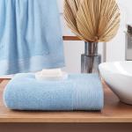 Полотенце махровое "Модерн" (голубой)