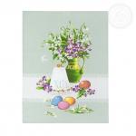 Набор полотенец из рогожки "Весна"