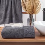 Полотенце махровое "Модерн" (графит)