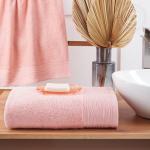 Полотенце махровое "Модерн" (пудровый)
