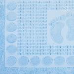 Полотенце махровое "Ножки" (голубой)