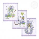 Набор полотенец из рогожки "Мерси"