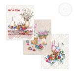 Набор полотенец из рогожки "Пасхальные традиции"