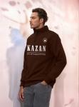 Толстовка мужская с зип-воротником Kazan