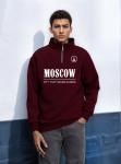Толстовка мужская с зип-воротником Moscow