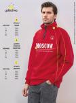 Толстовка мужская с зип-воротником Moscow