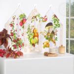 Набор полотенец из рогожки "Дары осени"