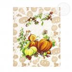 Набор полотенец из рогожки "Дары осени"