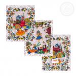 Набор полотенец из рогожки "Московские мишки"