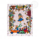 Набор полотенец из рогожки "Московские мишки"