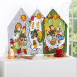 Набор полотенец из рогожки "Угощение"