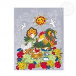 Набор полотенец из рогожки "Угощение"