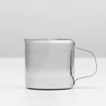 Молочник питчер, 150 мл, нержавеющая сталь, хромированный