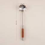 Ложка для спагетти SL Home «Рустик», 34?8.5 см, нержавеющая сталь, серебристая