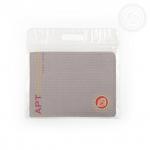 Полотенце вафельное банное Серое