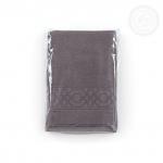 Полотенце махровое "Ажур" (темно-серый)