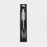 Вилка столовая Magistro «Джентри», h=21 см, нержавеющая сталь, серебристая