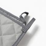 Кухонный набор Be happy: варежка-прихватка 20?27 см, прихватка 17?17 см