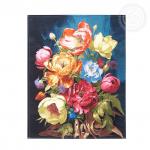 Набор полотенец из рогожки "Цветалина"